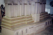 Custom Reredos construction - Immaculate Conception, Chicago, IL