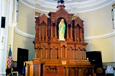 Custom Reredos - Immaculate Conception, Chicago, IL